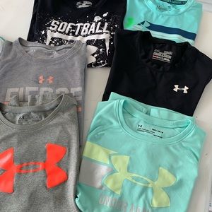 Under Armour Girls Tee Shirts